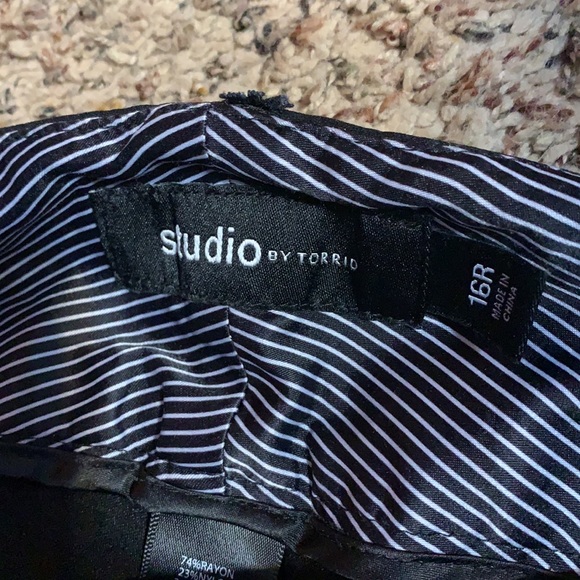 Torrid bootcut black pants - Picture 3 of 3